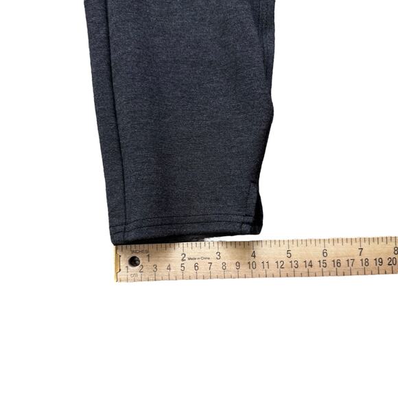 Spanx Leggings Women's Size XL Petite Cropped Compression Heather Gray Casual - Picture 10 of 10